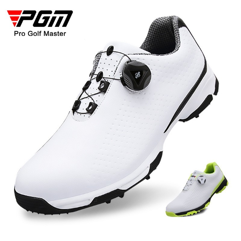 Golf Equipment Brands - PGM Herren-Golfschuhe, wasserdicht, mit Spikes, rutschfest,