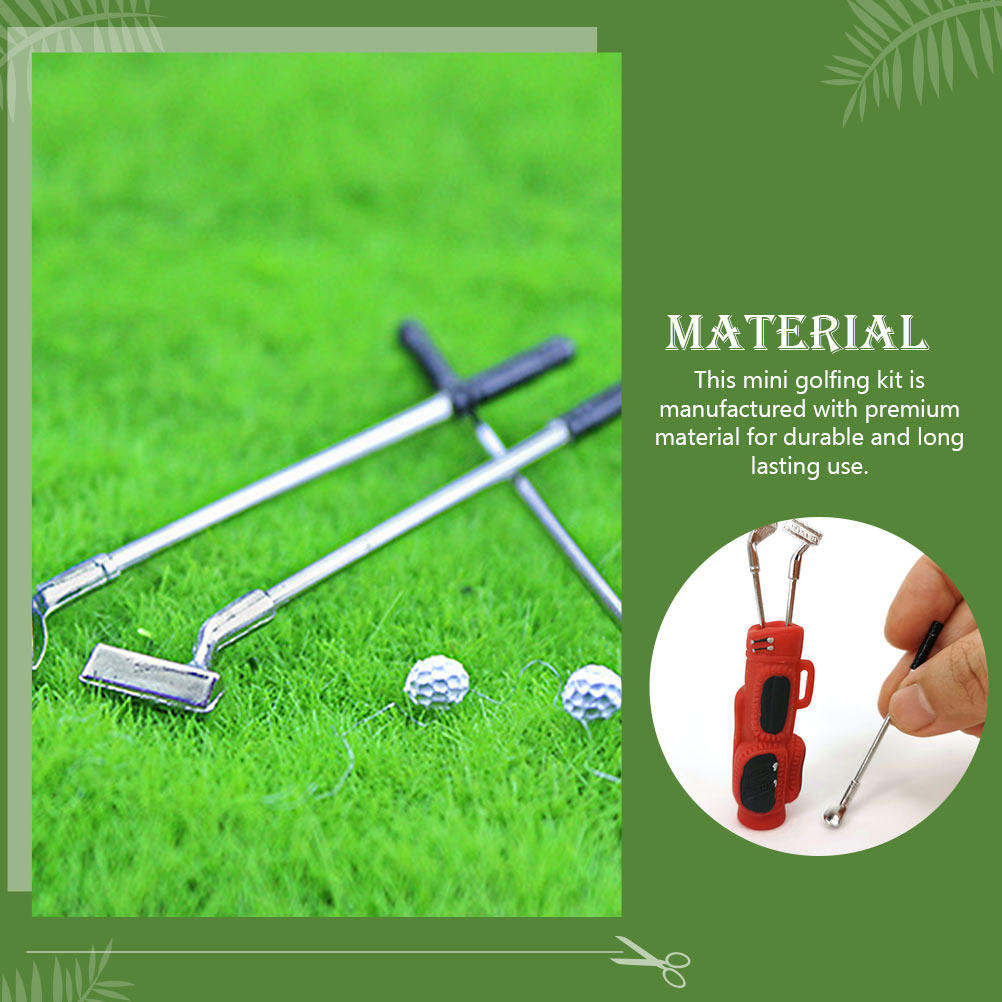 Golf Equipment Kids - 1 Set Mini-Golf Kreativer Verschleißfester Simulations-Golfschläger