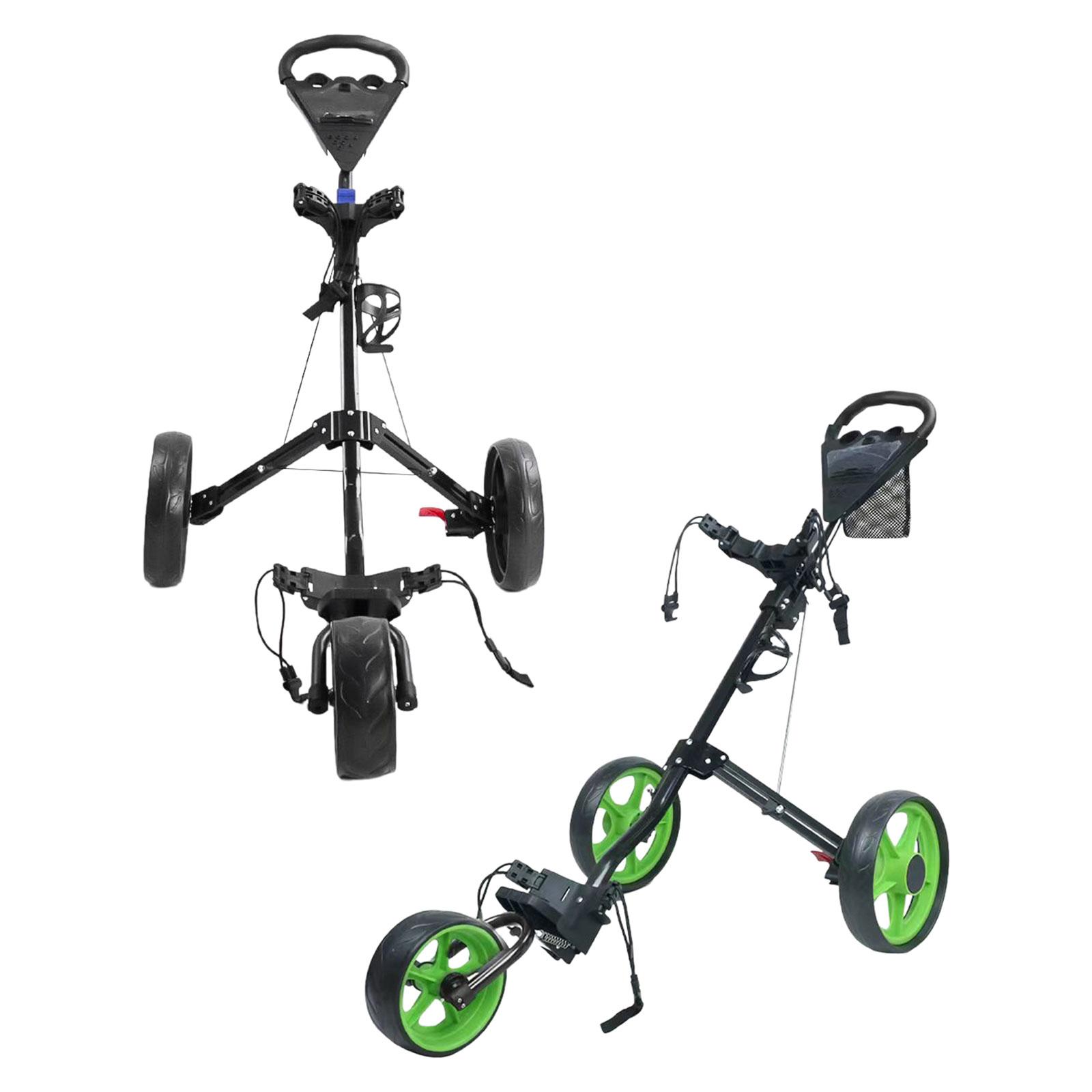 Golf-Laufwagen mit Handbremse, – Pull Cart Fold Bewertung und Preis