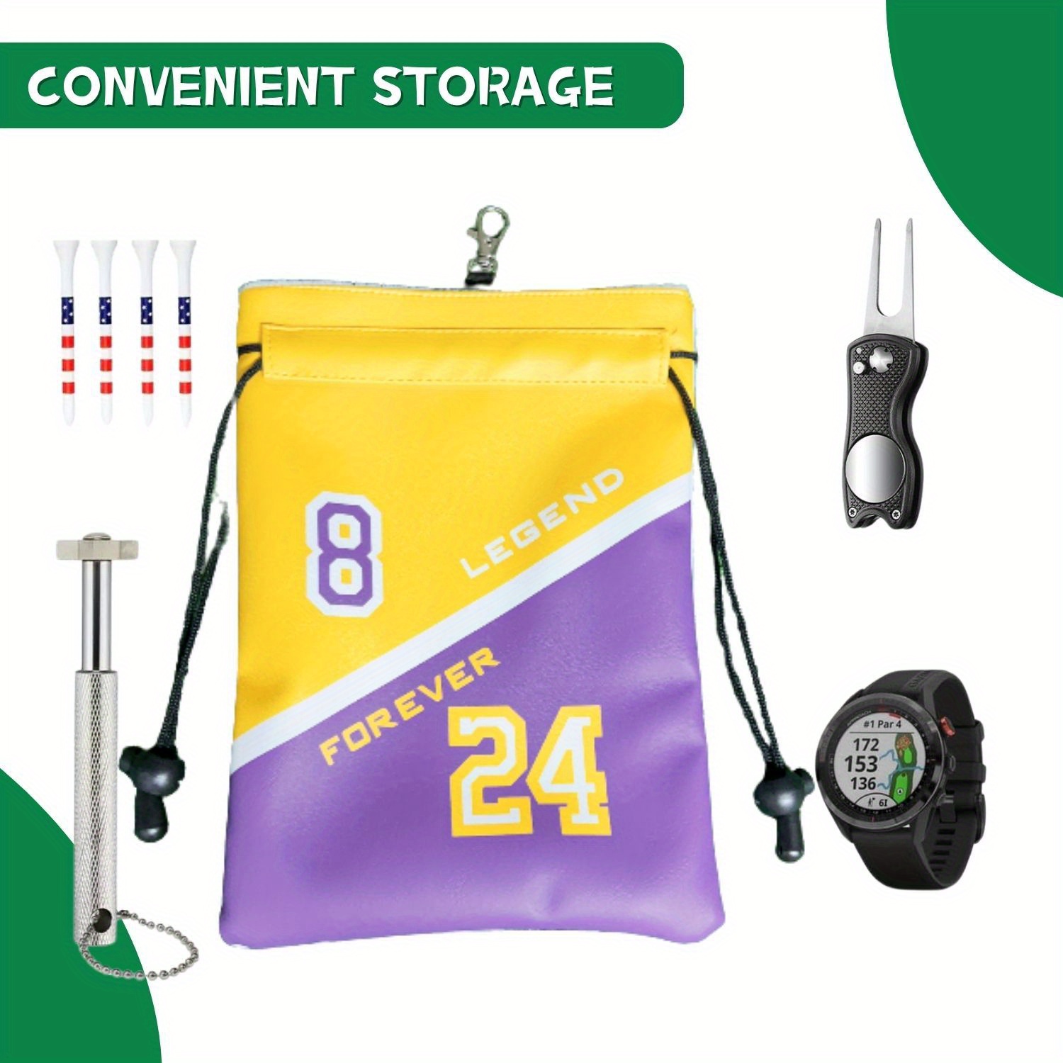 Lustige Golf-Wertsachen-Tasche – Golf Ball Premium Bewertung und Preis