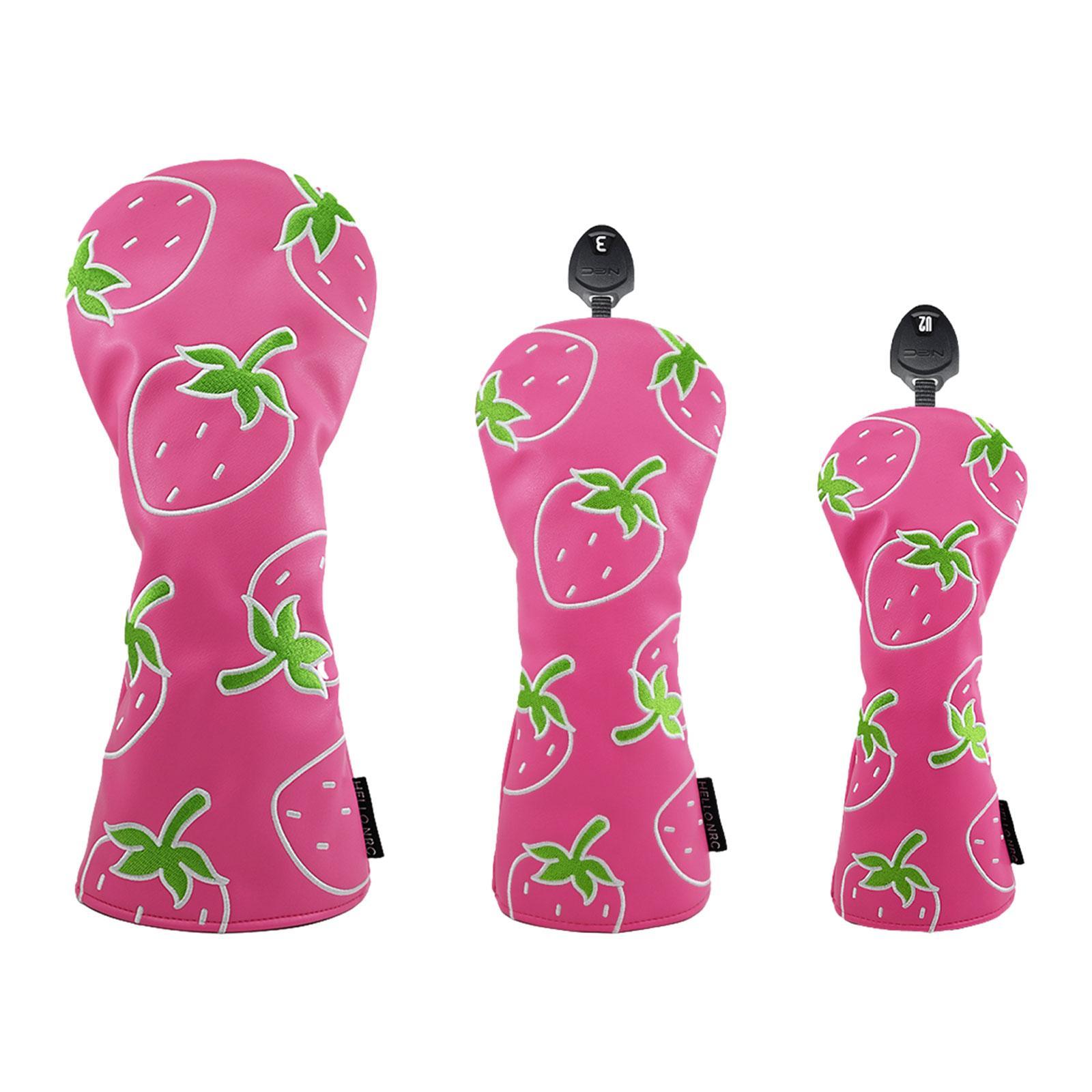 Erdbeere bedruckte Holzschläge – Golf Equipment Gifts Bewertung und Preis