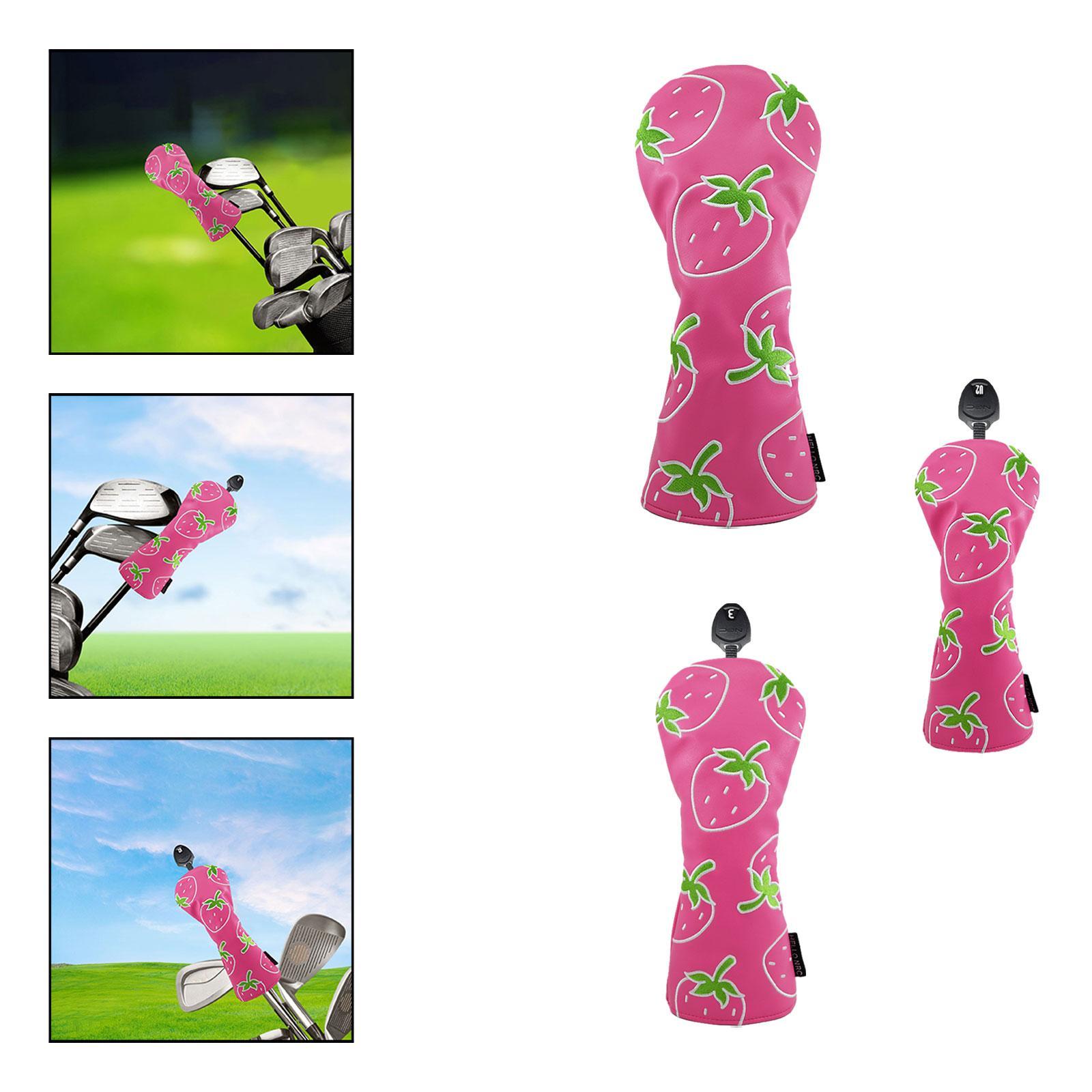 Erdbeere bedruckte Holzschläge – Golf Equipment Gifts Bewertung und Preis