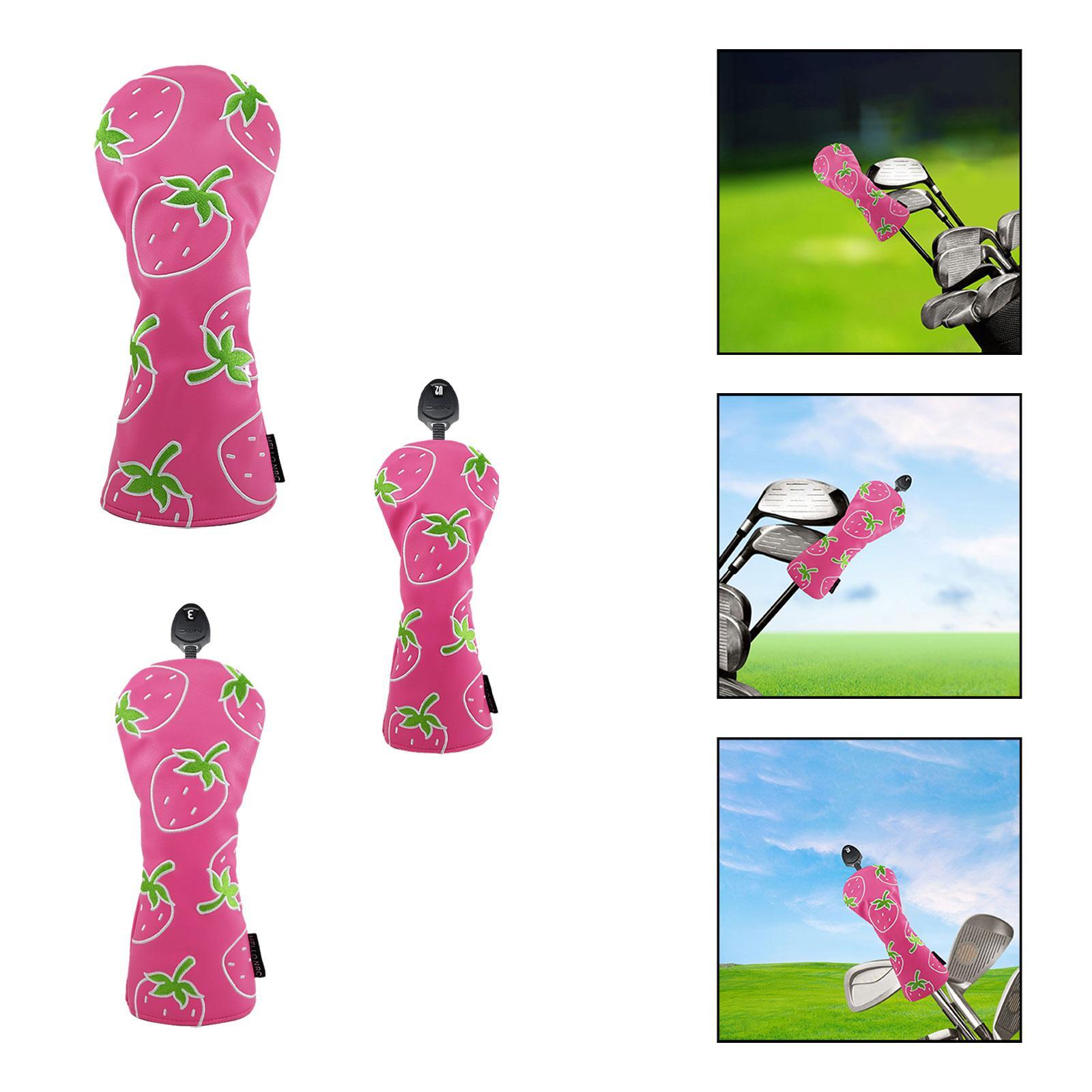 Erdbeere bedruckte Holzschläge – Golf Equipment Gifts Bewertung und Preis