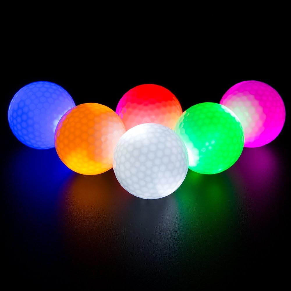 Leuchtende Golfbälle im Dunkel – Golf Equipment Gifts Bewertung und Preis